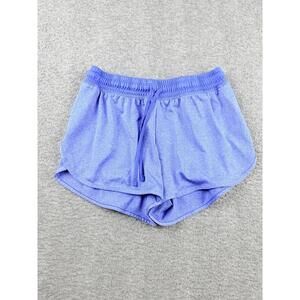 C9 Champion Women's XS Blue Heather Knit Athletic Shorts Drawstring Waist